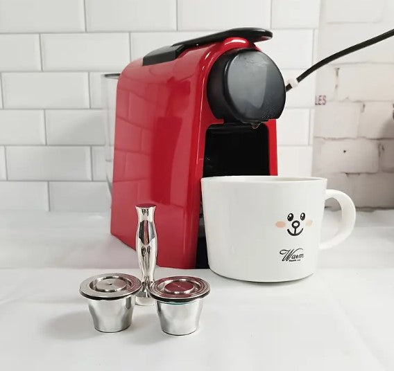 Refillable Nespresso Stainless Steel Capsule Kit